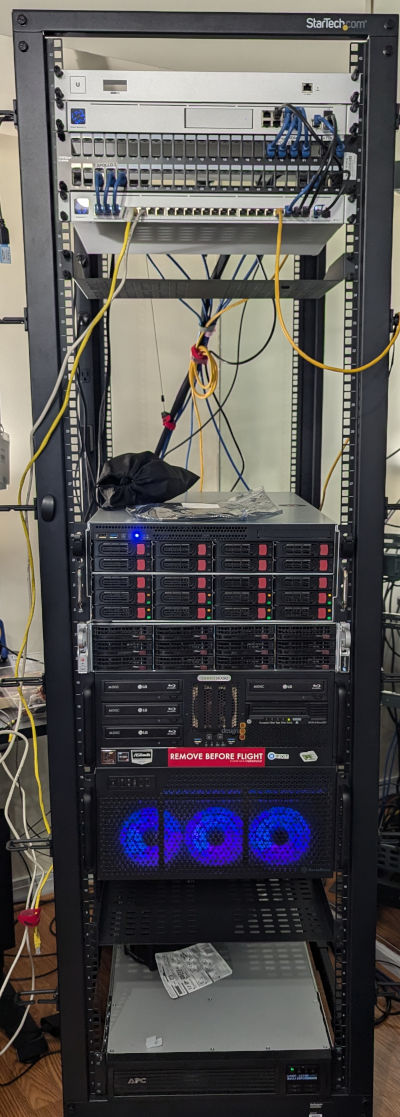 0xRxTx's Server Rack